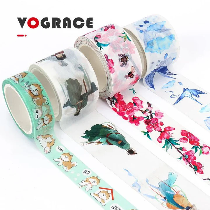 Personalized Washi Tape Printing with Bright Colors